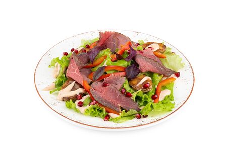 Салат с телятиной и картофелем