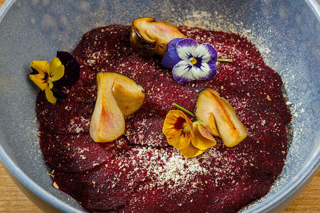 Винегрет с лесными грибами