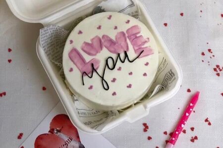 Бенто-торт Love you