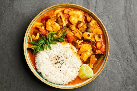 Карри Морепродукты