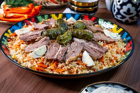 Плов с говядиной