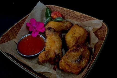 Острые куриные крылья