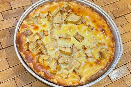 Шарлотка с яблоками