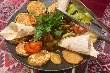 Садж с курицей