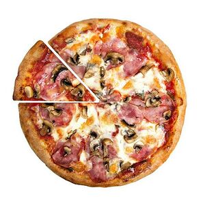 Пицца Грибы с ветчиной 30 см