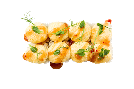 Запеченный с креветкой