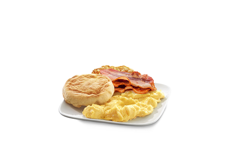 Омлет с беконом