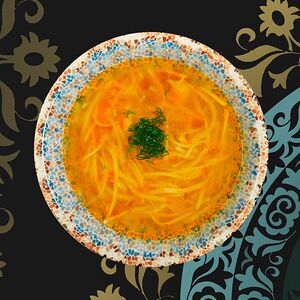 Суп-лапша с курицей