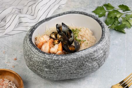 Ризотто с морепродуктами 
