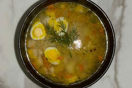 Куриный суп-лапша