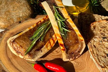 Запеченные мозговые косточки