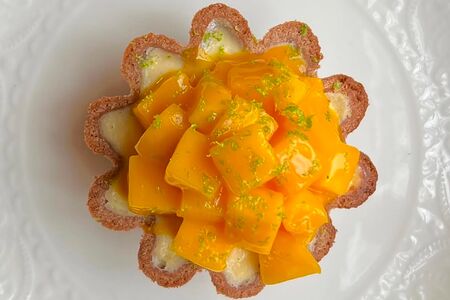 Торта аль Формаджио с манго