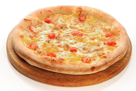 С курицей и ананасом