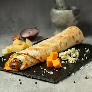 Люля в лаваше 4 сыра