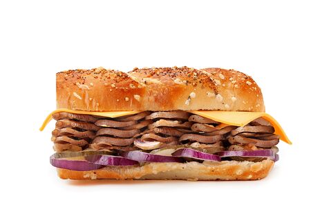 Сэндвич Жюльен грибной