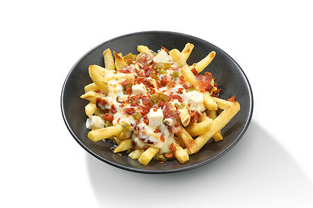 Прокаченный картофель с беконом