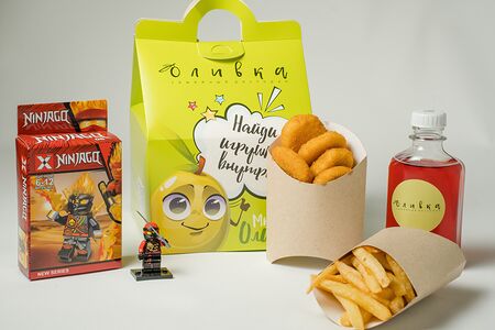 Оливка-Бокс маленький для девочки