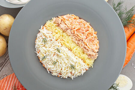 Салат Мимоза