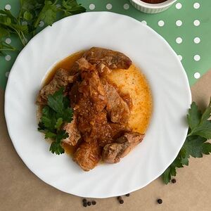 Поджарка из свинины