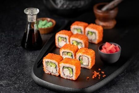 Калифорния с крабом