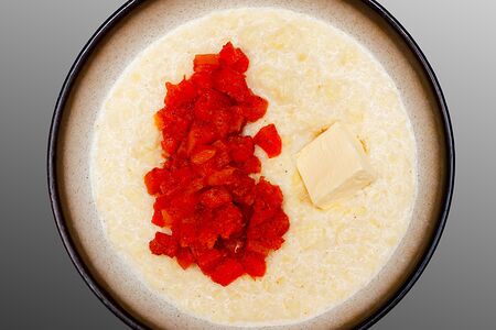 Каша пшённая с пряной тыквой