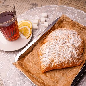 Чебуреники с вишней