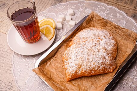 Чебуреники с вишней