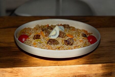 Плов с говядиной 