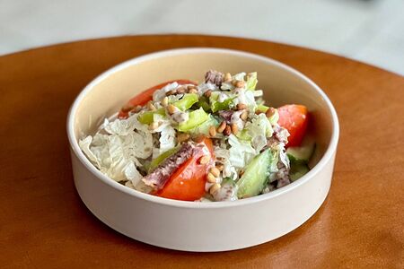 Салат с говядиной