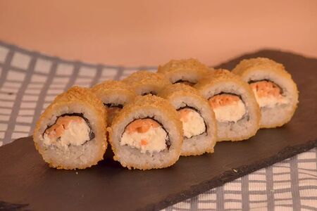 Темпура с лососем