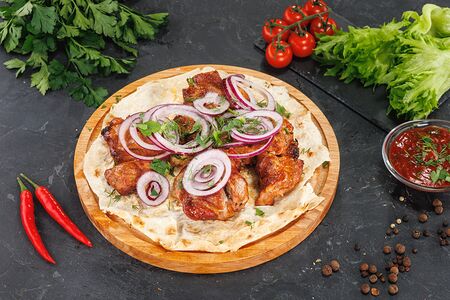 Шашлык из шейки свинины