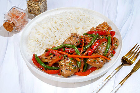 Курица Терияки с рисом