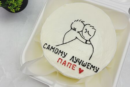 Бенто-торт папе 