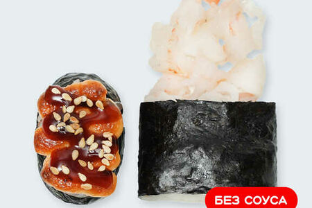 Запеченные суши с креветкой