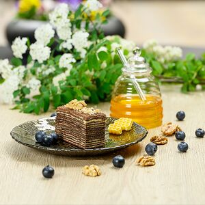 Черемуховый медовик