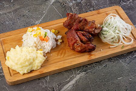 Шашлык из свиной мякоти