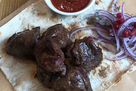 Шашлык из бараньей мякоти