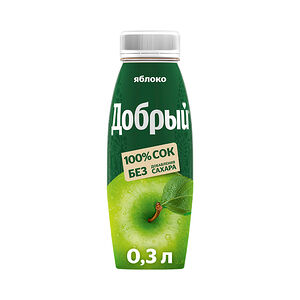 Сок Добрый яблочный
