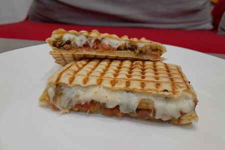 Кесадилья с говядиной 