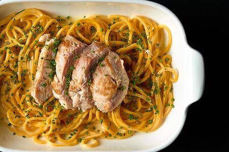 Паста Fresca c курицей