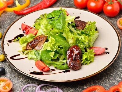 С куриной печенью