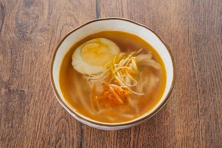 Суп куриный с лапшой детский