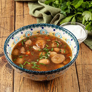 Суп из белых грибов