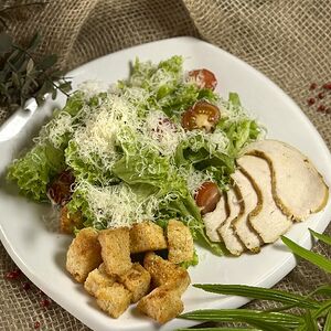 Цезарь с курицей