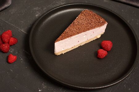 Малиновый чизкейк