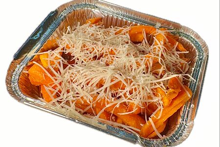 Картофель батат с пармезаном