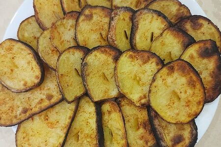 Картофель на мангале