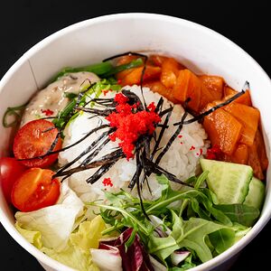 Поке с лососем