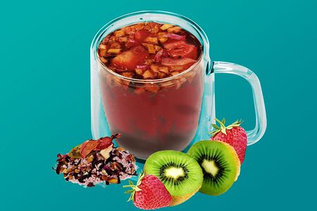 Клубника и Киви