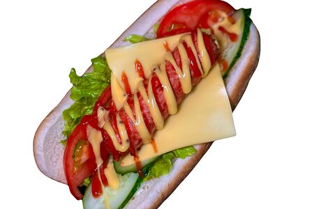 Хот-дог сырный